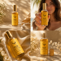 LE SECRET DES REINES - Miel , Coco & Vanille - BRUME POUR CORPS ET CHEVEUX - 100 ml