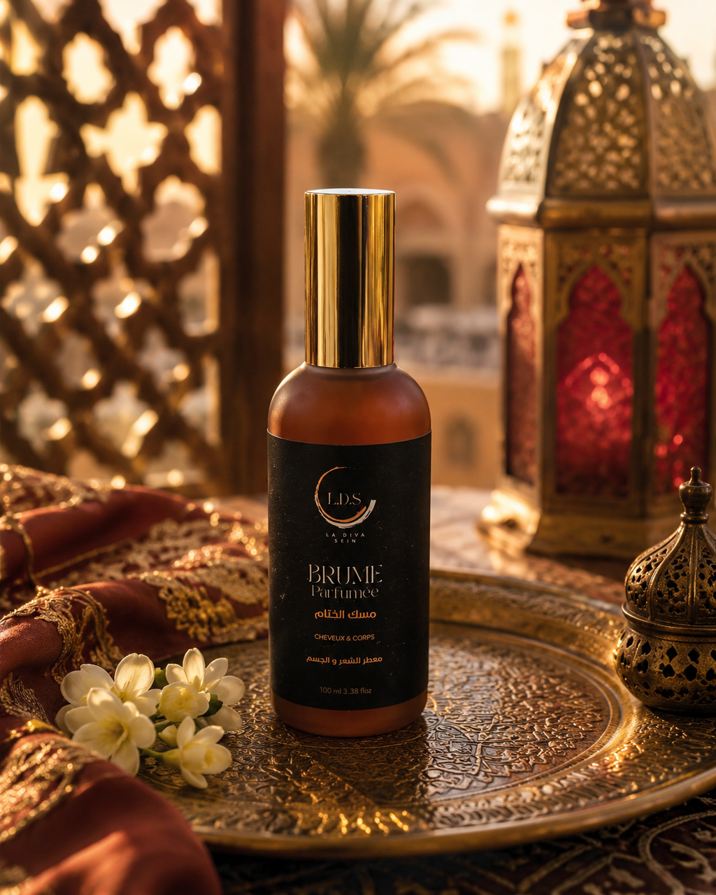 Misk Al Khitam - Musk,Jasmin & Rose -BRUME POUR CORPS ET CHEVEUX - 100 ml - HOMME & Femme