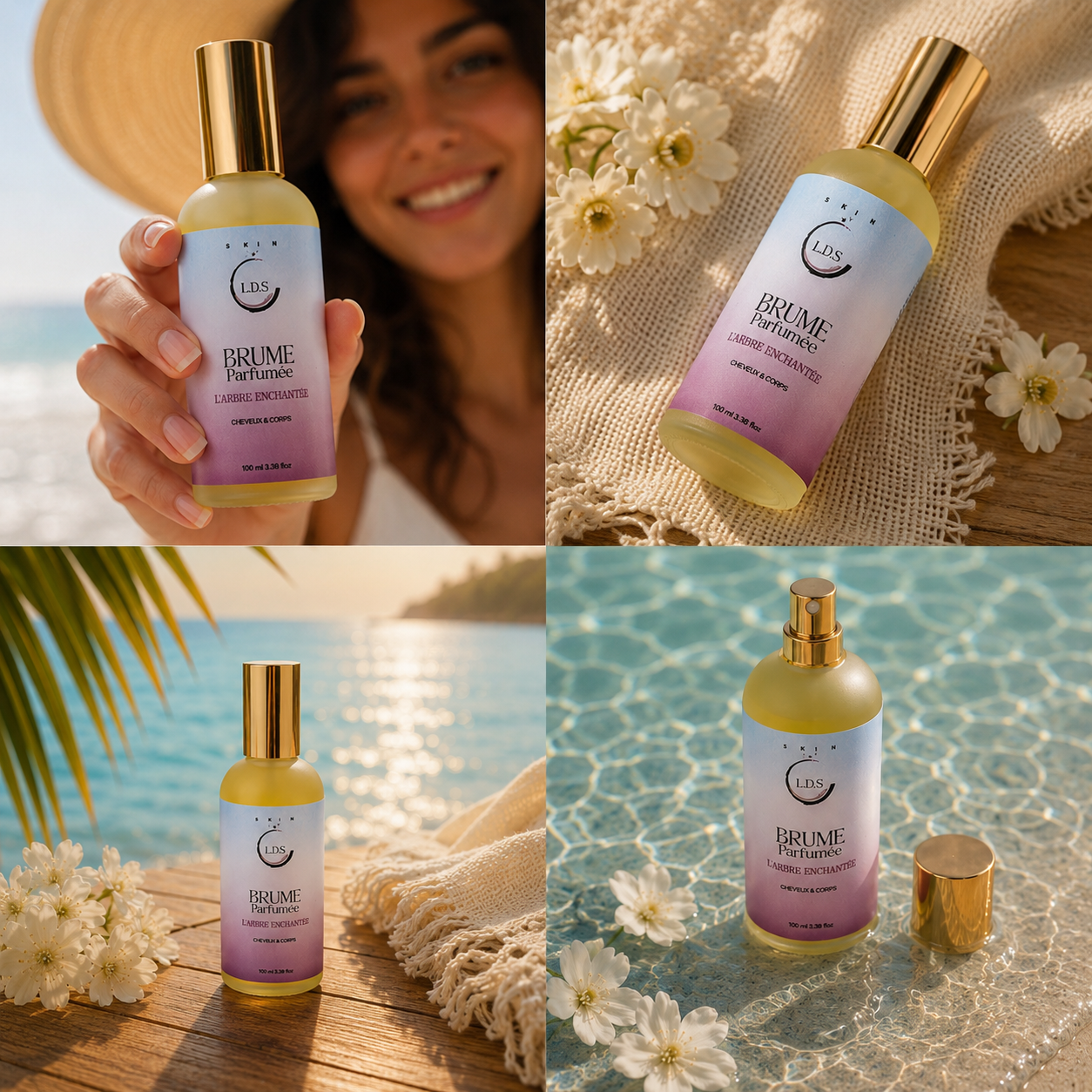 L’ARBRE ENCHANTÉ - Cerise, Orange & Citron - BRUME POUR CORPS ET CHEVEUX - 100 ml
