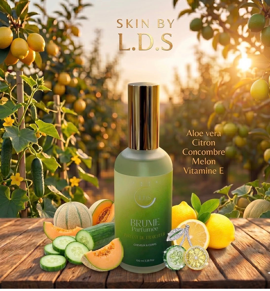INSTANT DE FRAÎCHEUR - Citron, Melon & Concombre- BRUME POUR CORPS ET CHEVEUX - 100 ml